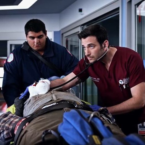 paramedic on Chicago fire med and pd#isavedherman