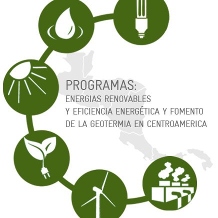 Por encargo del BMZ, el Programa Energías Renovables y Eficiencia Energética de la cooperación alemana GIZ, trabaja desde mayo del 2010 en Centroamérica.