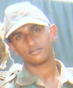 A soldier i was born,a soldier i shall die,bt don u wry,2 surviv in batl is my will...cz dis damn soldier is born 2 kill!