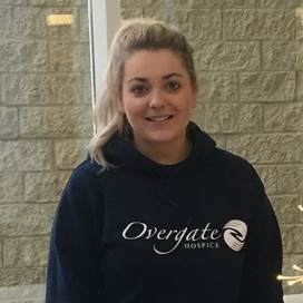 I am one of two Community Fundraisers at Overgate Hospice, focusing on events and campaigns.