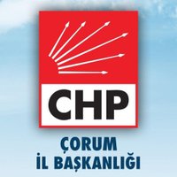 CHP Çorum İl Başkanlığı (@chpcorumil) Twitter profile photo