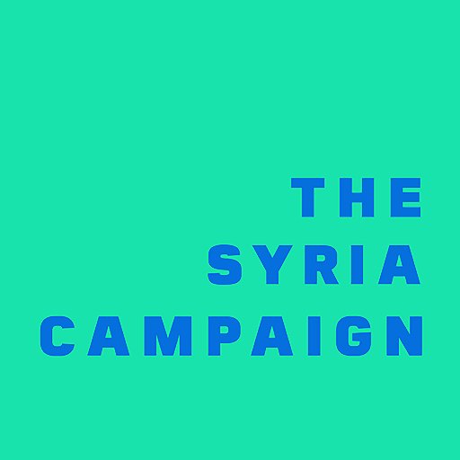 TheSyriaCmpgn's profile picture. Hope means nothing without action. An open global movement standing for a free and peaceful Syria.  
For media requests email media@thesyriacampaign.org