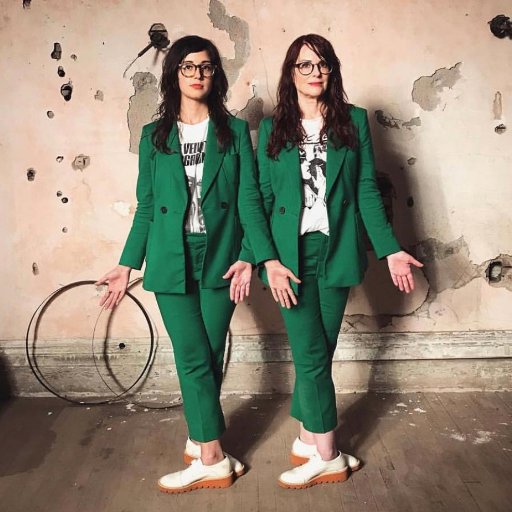 The official twitter page of Megan Mullally and Stephanie Hunt's band, Nancy And Beth. 

https://t.co/yjxL10zclL