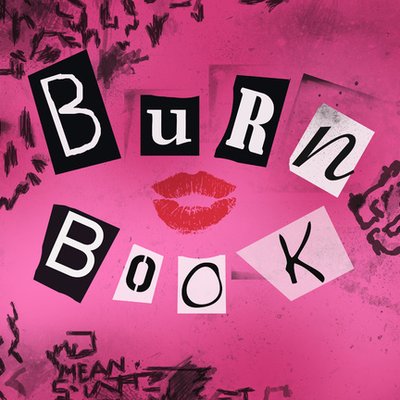 font burn book fontburnbook twitter