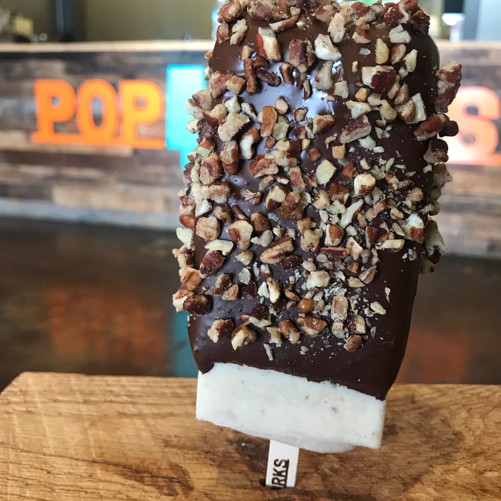PopWorks frozen artisan pops- handcrafted in small batches using all-natural & local ingredients. Winter hrs. Fri. 3-8pm.  Sat. 12-8pm. Sun. 12-6pm 270.904.1516