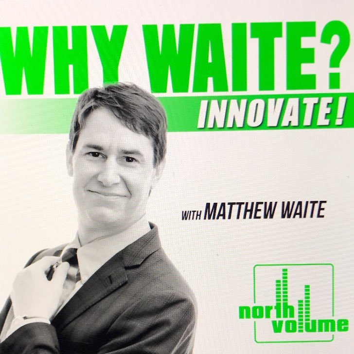 @matthewswaite hosts #WhyWaiteInnovate! a @northvolume #podcast highlighting & amplifying the innovators & activists working to build a better #NorthCountryNY.