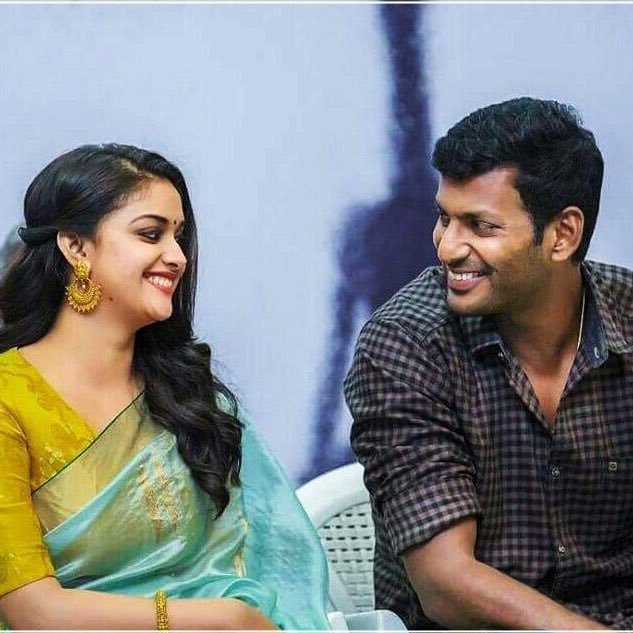 Keerthy Suresh and Vishal fan club! Follow for a follow back! Dont unfollow,  I'll unfollow too! Keershal 💕💕💕💕💕💕💕