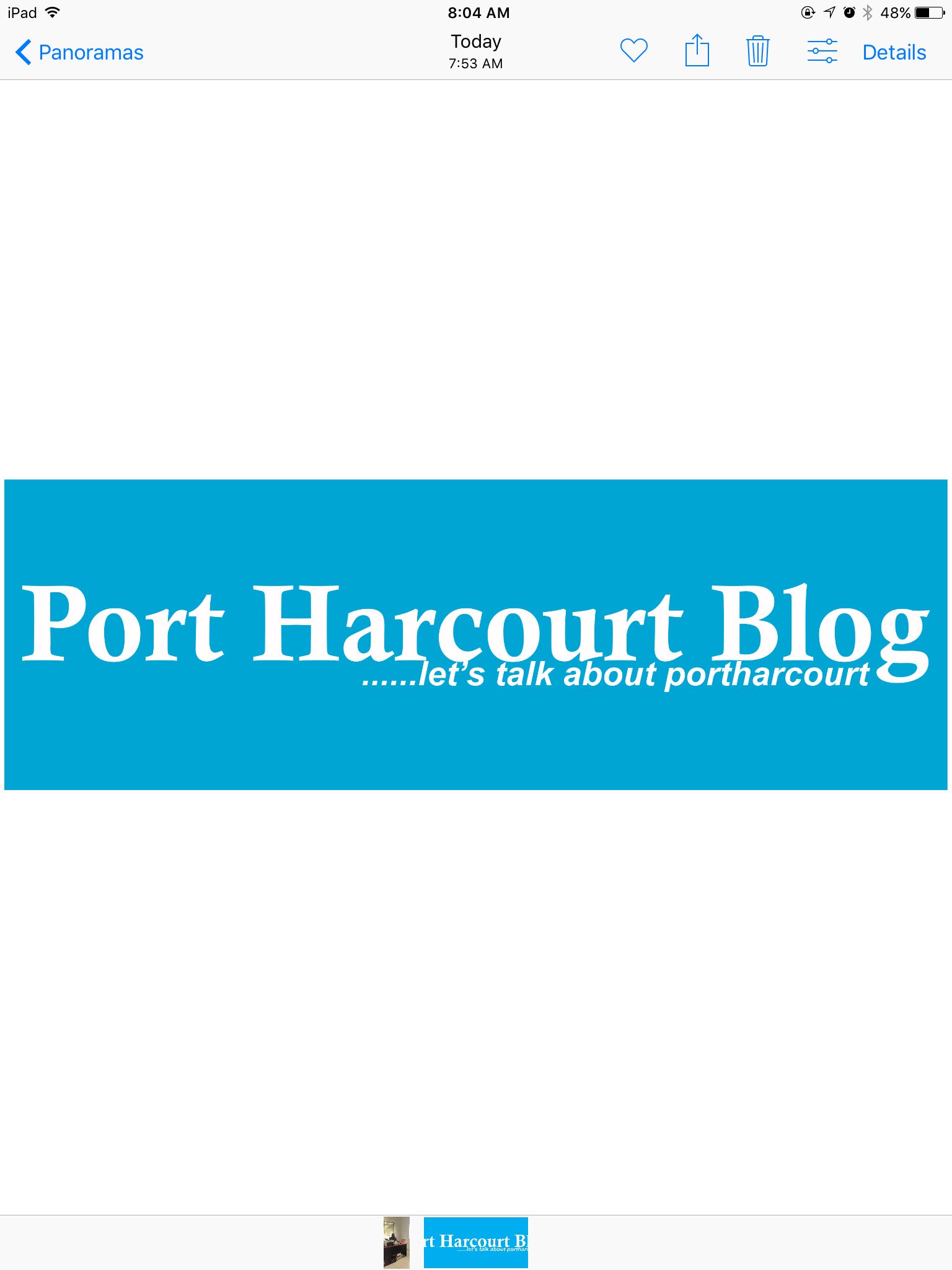 Let's Talk About Port Harcourt