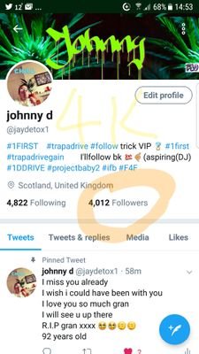 @jaydetox1 🔙🔙.will follow everyone back 💯#1Ddrive #trapadrive #followtrickVIP #1first #trureables #blackmaffia #F4F #teamstallion