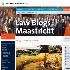 Law Blogs Maastricht is an initiative at @lawinmaastricht, @maastrichtU. We post #law #blogs and research output in a wide variety of areas.