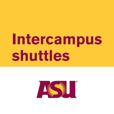 Updates and info for the free ASU shuttles. Monitored Monday through Friday from 8 a.m. to 5 p.m. Track your shuttle: https://t.co/0IORFvjO2c