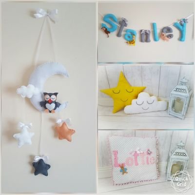 Unique sewing, specialising in baby blankets and names, although any sewing needs can be completed here. 
#allyoursewingneeds