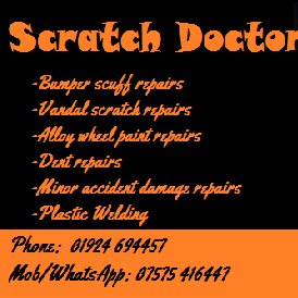scratchdoctor2's profile picture. Mobile scratch and dent repairs yorkshire