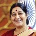 Sushma Swaraj (@SushmaSwaraj) Twitter profile photo