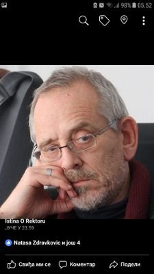 rektoru's profile picture. Jedna je Istina O Rektoru, Istina O Nebojši Arsenijeviću