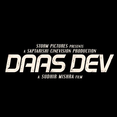 The official account of DaasDev, starring @aditiraohydari, @RichaChadha and @RaOwlBhat Directed by @IAmSudhirMishra. Releasing on 27th April 2018