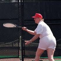 just a guy trying to show that President Donald J. Trump has too much damn ass