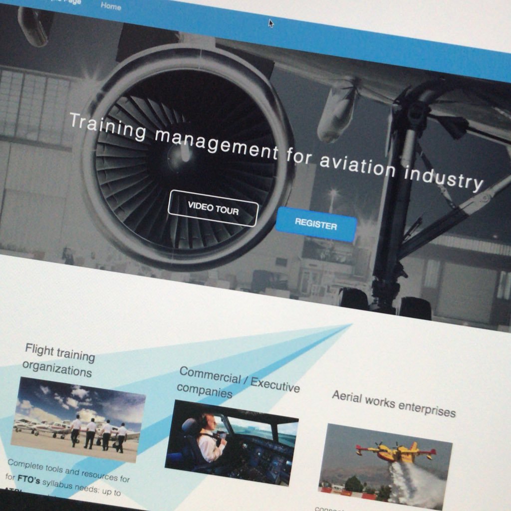 Training management for aviation industry.