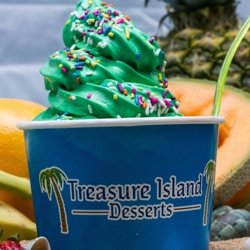 Treasure Island Desserts offers the finest #FrozenYogurt, #Gelato, and #IceCream available with 40+ tasty toppings to add to any one of our delights.