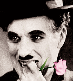 Pequenas frases e pensamentos de Charles Chaplin.Por @Rayssasato