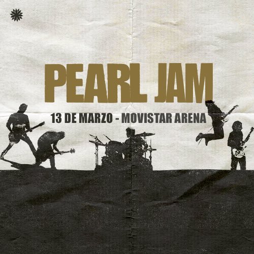 Pearl Jam - Martes 13 de Marzo - @MovistarArena