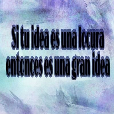 Somos dos chicas haciendo su sueño realidad...
Que todos conozcan nuestras fraces..