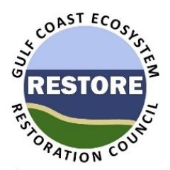 Federal agency created in 2012 by the RESTORE Act, the Council includes the governors of the five Gulf Coast states and six federal agencies.