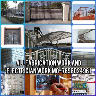 All fabrication work and all electrician work mo-7698024961