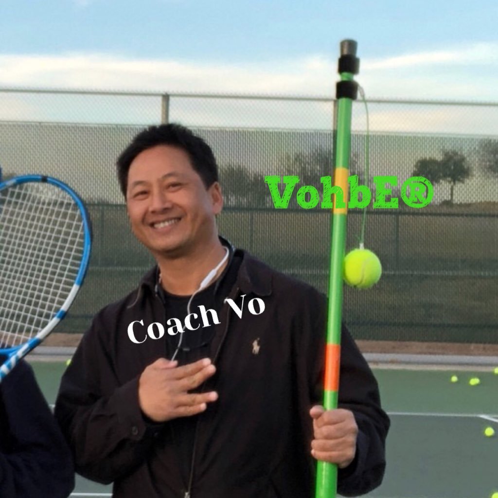 VOHBE's profile picture. VohbE® eVolve🤔, VohbE® Tennis Training Tools (1R-Sticks, Coaching Pole, and RB-ball), VohbE® eVo spar machine (kickboxing), and VohbE® Coach.