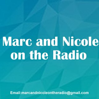 Marc and Nicole on the radio.
A new podcast every week.