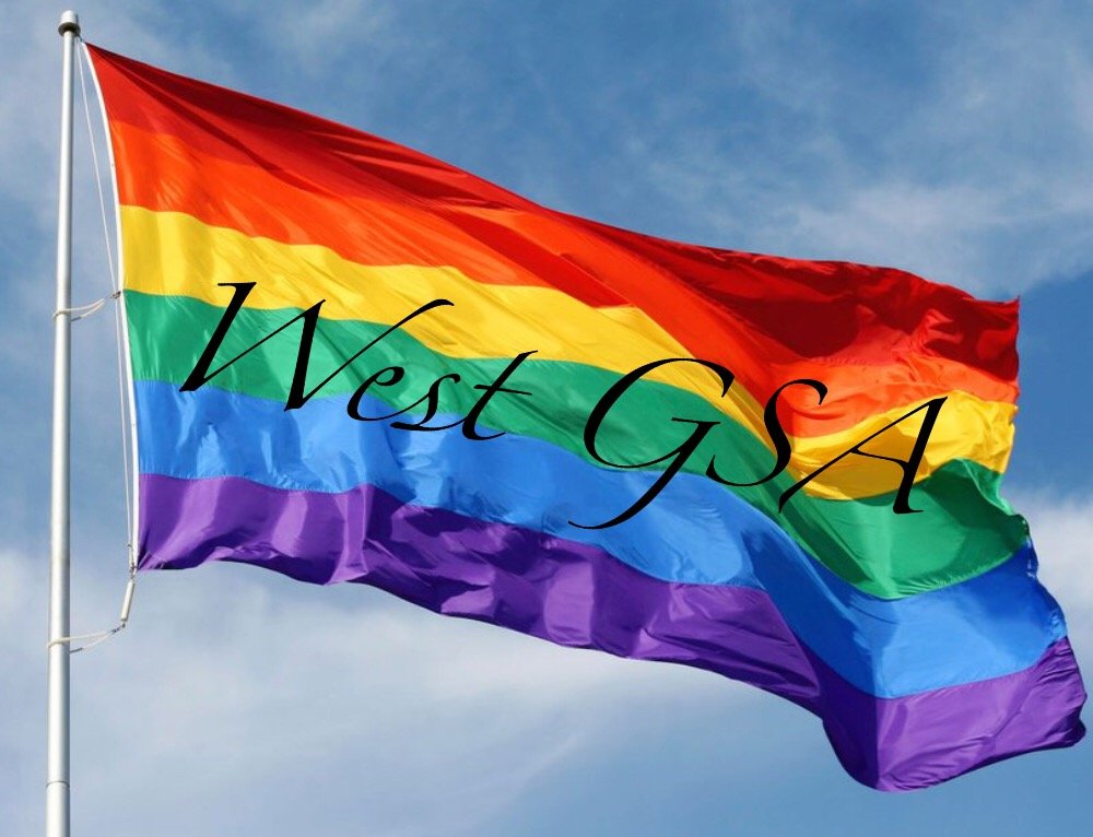 High school West Gay-Straight Alliance, a place where students can learn about LGBTQ+ current events and spread awareness.
Meets every day in D-5.