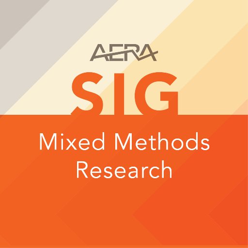 Official Twitter account of the Mixed Methods Research Special Interest Group of AERA.
#mixedmethodsresearch
https://t.co/bg6zRrK4hM