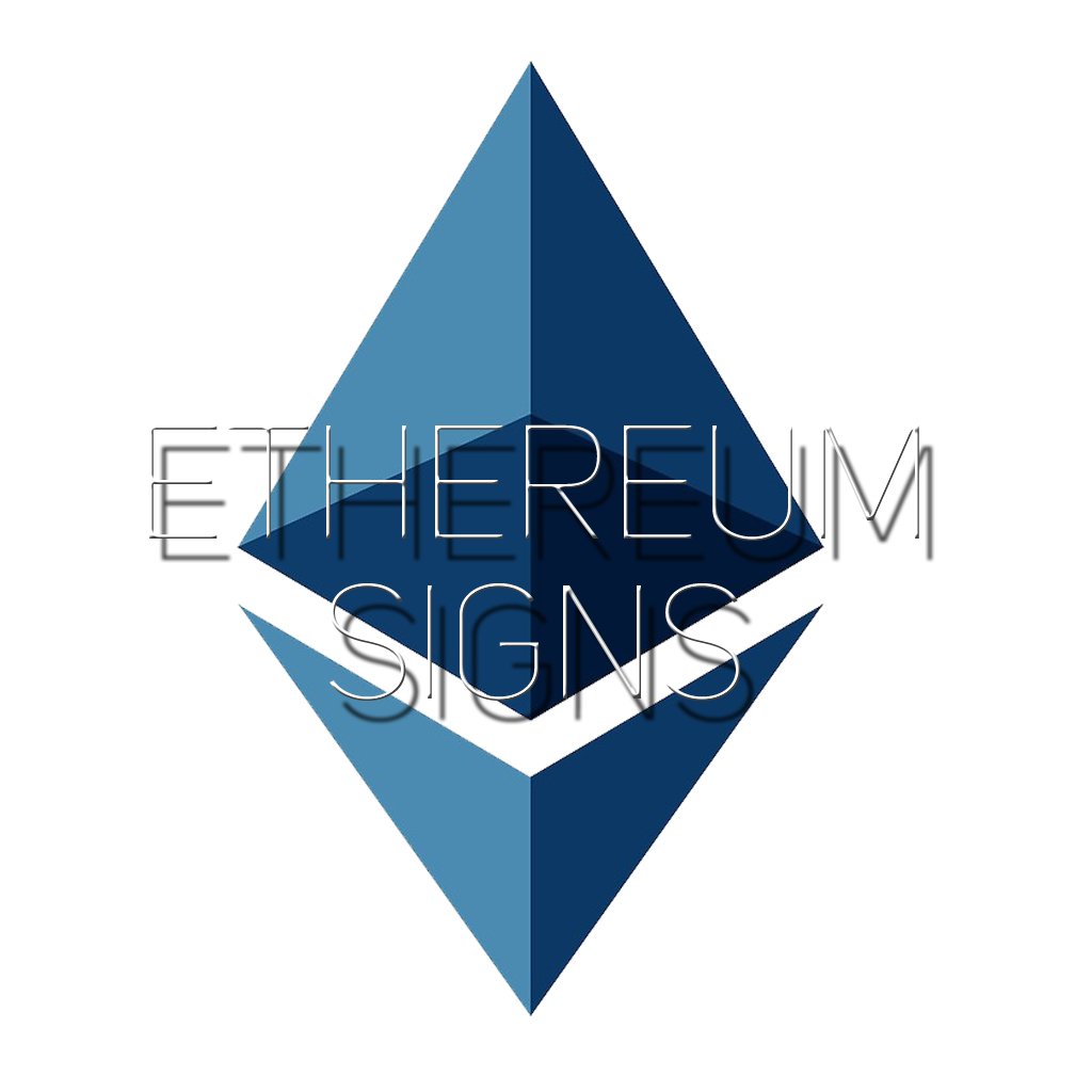 EthereumSigns's profile picture. Ethereum Signs Commercial. Office and Business Signage. From directional and instructional acrylic signs to LED illuminated signage, vinyl installs
