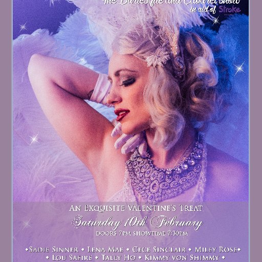 Flirtatious & fantastic cabaret entertainment with a charitable twist 💋

NEXT EVENT ⭐Charitease 21 Mar ⭐ LINK IN BIO!