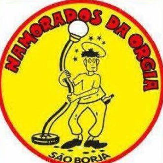Lá vem o Namorados da Orgia, cuidado velhas, agarrem suas filhas. É gente boa, gente boa e decidida, mas cuidado por que vem da bebida.