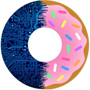 cyberdonut1337's profile picture. A reward for, and a salute to, all the cyberjanitors out there doing the good work. And badcybernodonut for those toxic to infosec.