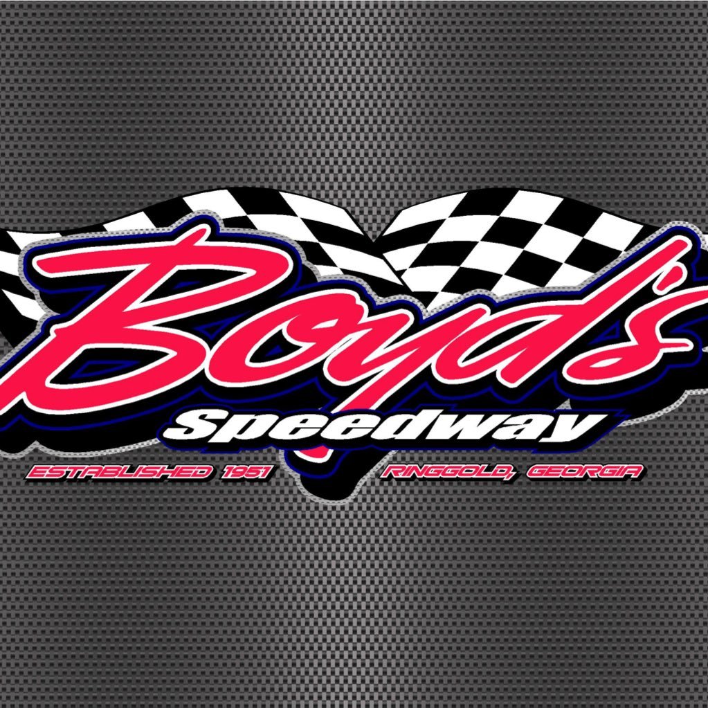 Official Twitter page for Boyd's Speedway. 1/3 banked clay oval located right on the Tennessee/Georgia line. Chattanooga’s racetrack for 65 years and counting!