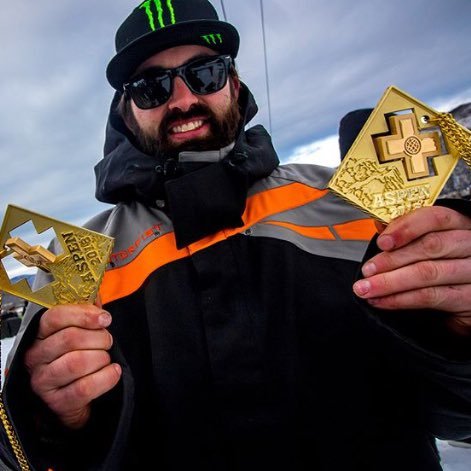 Redneck Snowmobiler from B.C Canada 2018 Winter X-Games Double Gold Medalist 5 Times Winter X-Games Medalist Monster Energy Snowmobile Athlete