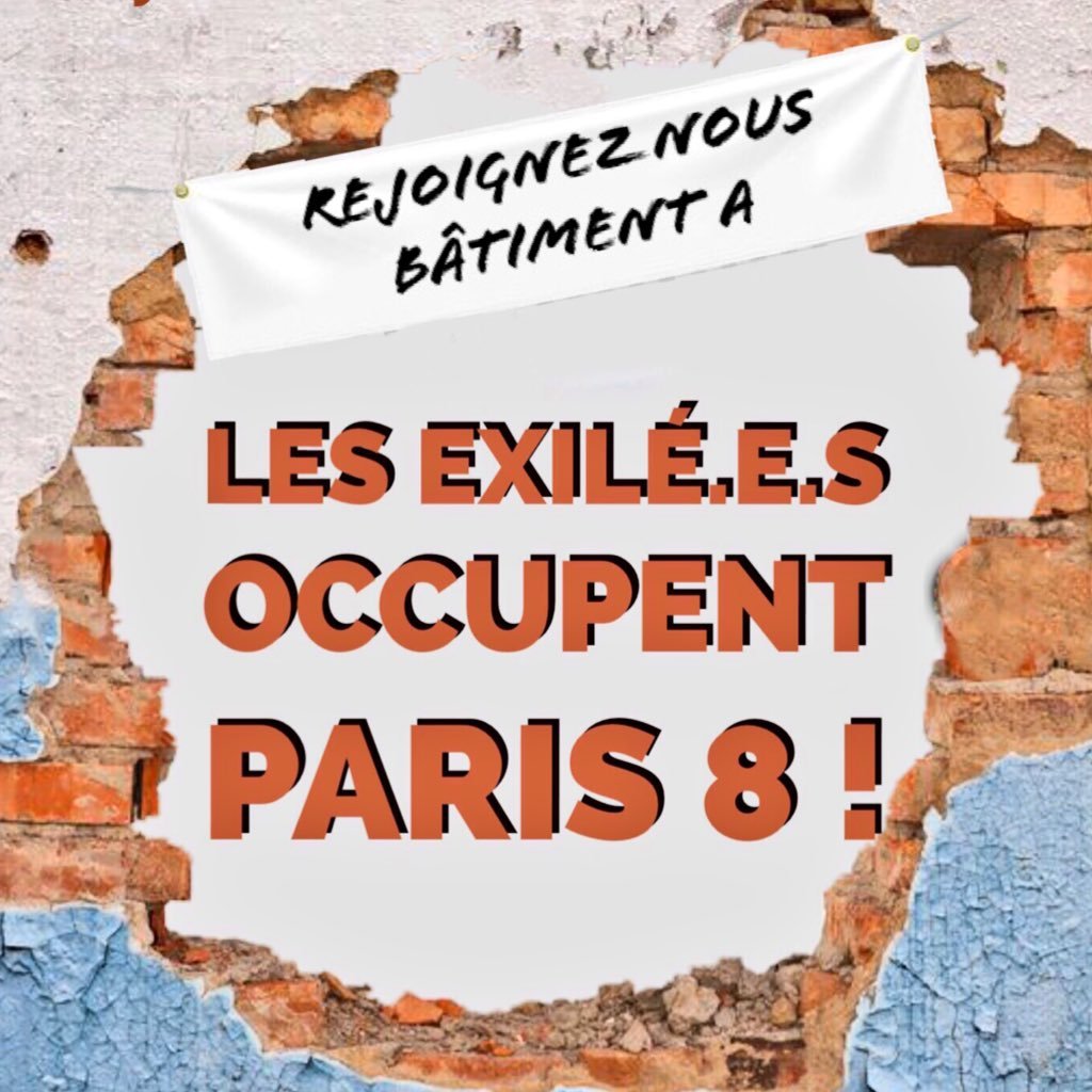 Les Exilé.e.s Occupent P8