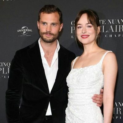 : @DamieFamilyBr ... #FiftyShadesFreed 💕Dakota Johnson and Jamie Dornan