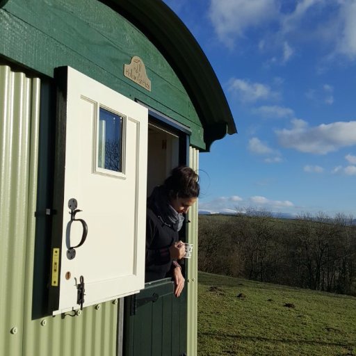 Welcoming guests to our little slice of Wales! Shepherds hut accommodation set on a Welsh hill-farm overlooking the Black Mountains - NOW AVAILABLE