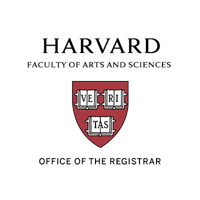 Office of the Registrar Harvard University Faculty of Arts and Sciences Serving Harvard College, GSAS, SEAS, Radcliffe College, and the University