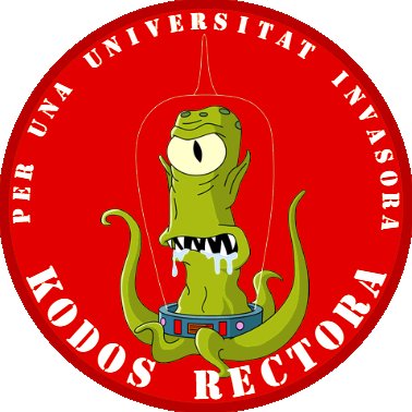 Compte oficial de Kodos, candidata al rectorat de l'Universitat de València. Per una universitat invasora, Kodos rectora!