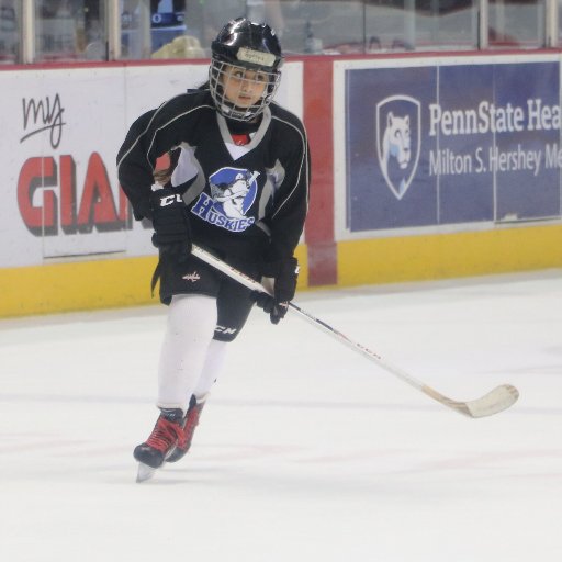 Grade 3 girl in MD playing ice hockey for the Howard Huskies. Doing a biography on @HilaryKnight for class project (w/ dad's social media help:). Go team USA!