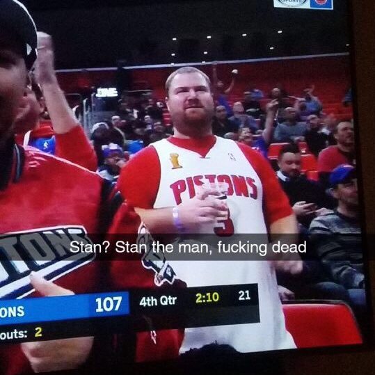 Hard to be humble when you’re stuntin on a jumbo-tron. #2HipHopSenseis #Tsac