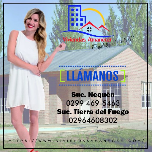 ¿Soñas con tu vivienda Propia🏡?, no sueñes mas en #ViviendasAmanecer tenemos lo que necesitas
📲Llamanos y Solicita tu entrevista al 02994695463 o al 02964608302