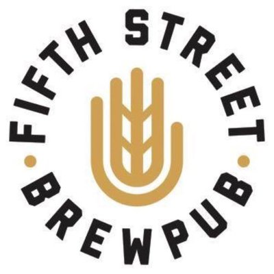 Fifth Street Brewpub Brewery Sticker Dayton Ohio community one beer at a time 