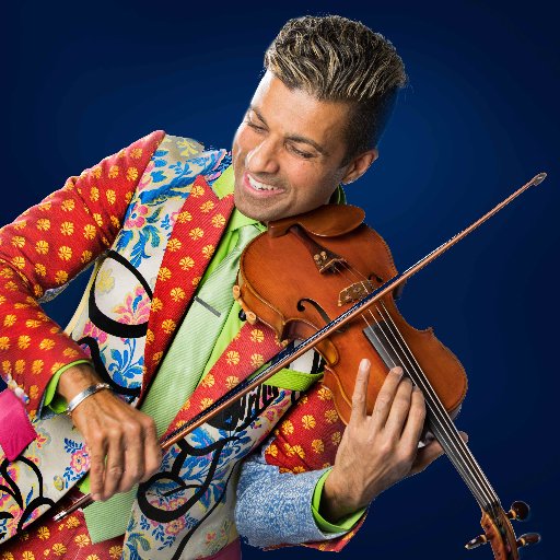 Grenville Pinto isn't just a violinist. He's so much more. A complete musician. A showman. An entertainer. Fun. Class. An artist.