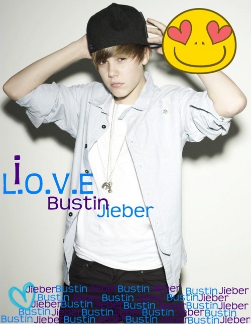 BUSTIN JIEBER LOVERS..
we love Justin Bieber!