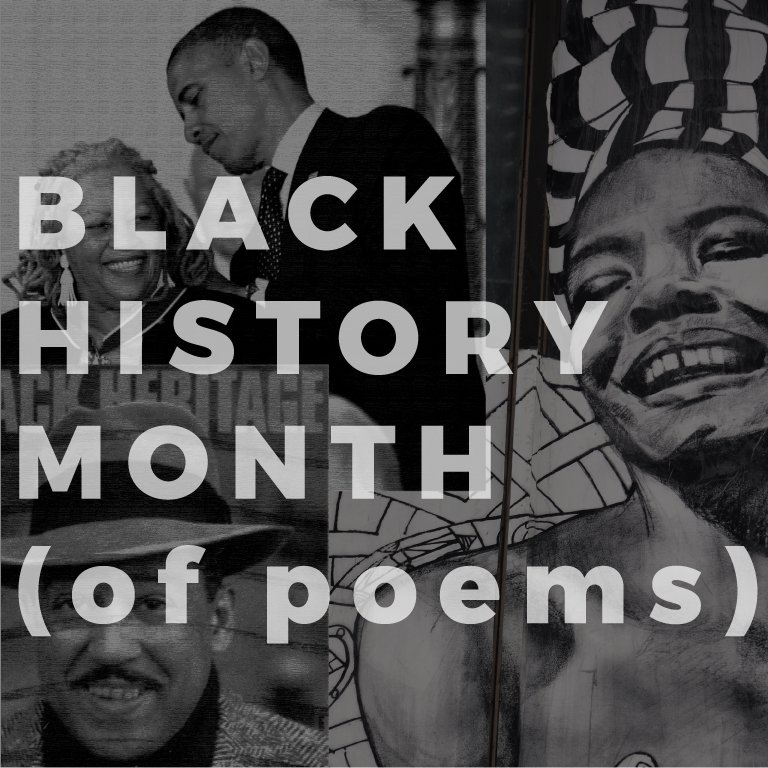 @BeccaLong2 here. I send out emails with poems by black artists during Black History Month